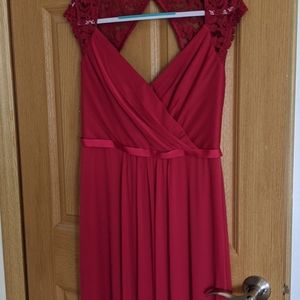 David's bridal bridesmaid dress